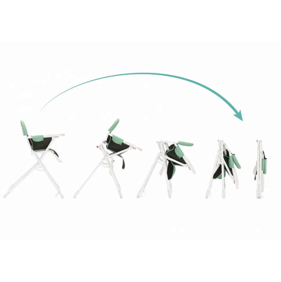 Chaise haute pliante tom jade