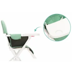 Chaise haute pliante tom jade