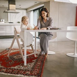 Chaise haute pliante évolutive click & fold all natural dark