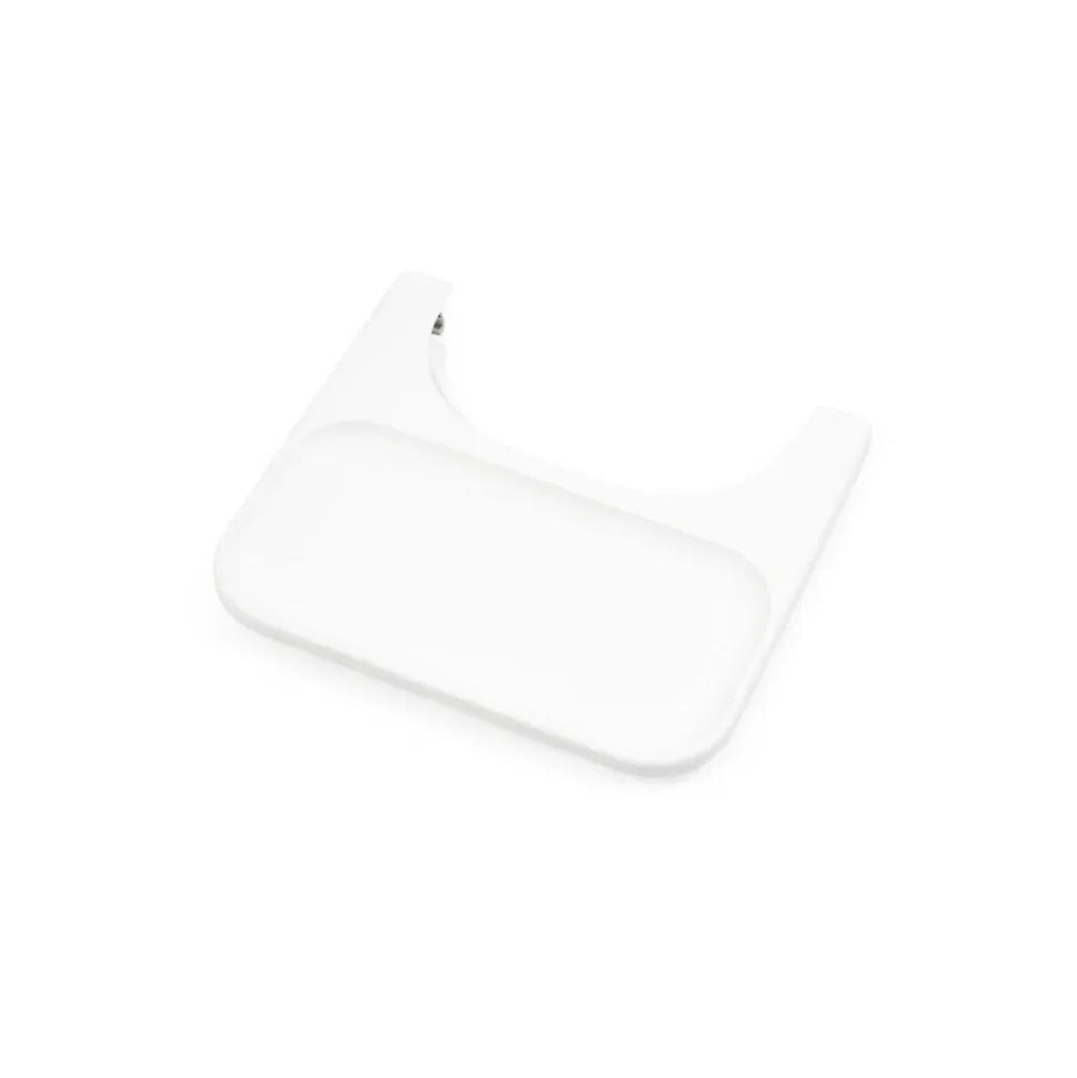 Chaise haute steps complète avec baby set et plateau blanc / natural