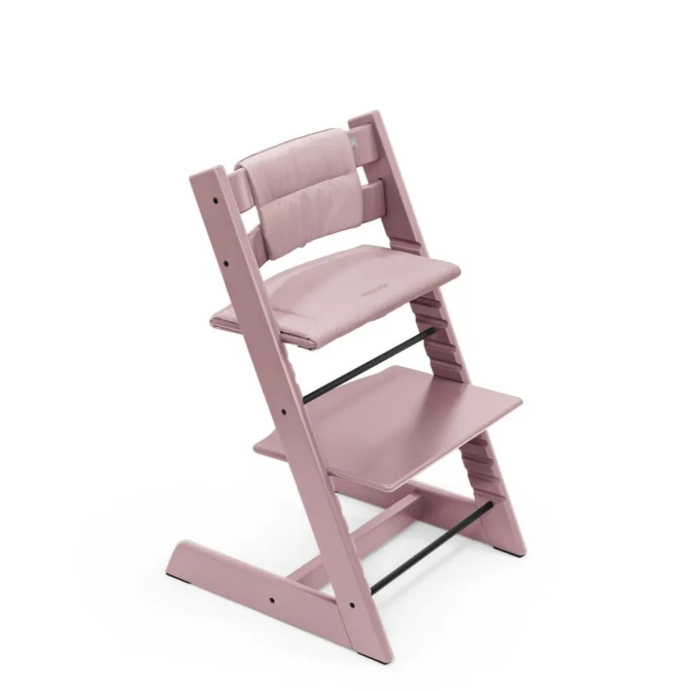 Chaise haute tripp trapp heather mauve