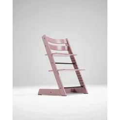 Chaise haute tripp trapp heather mauve