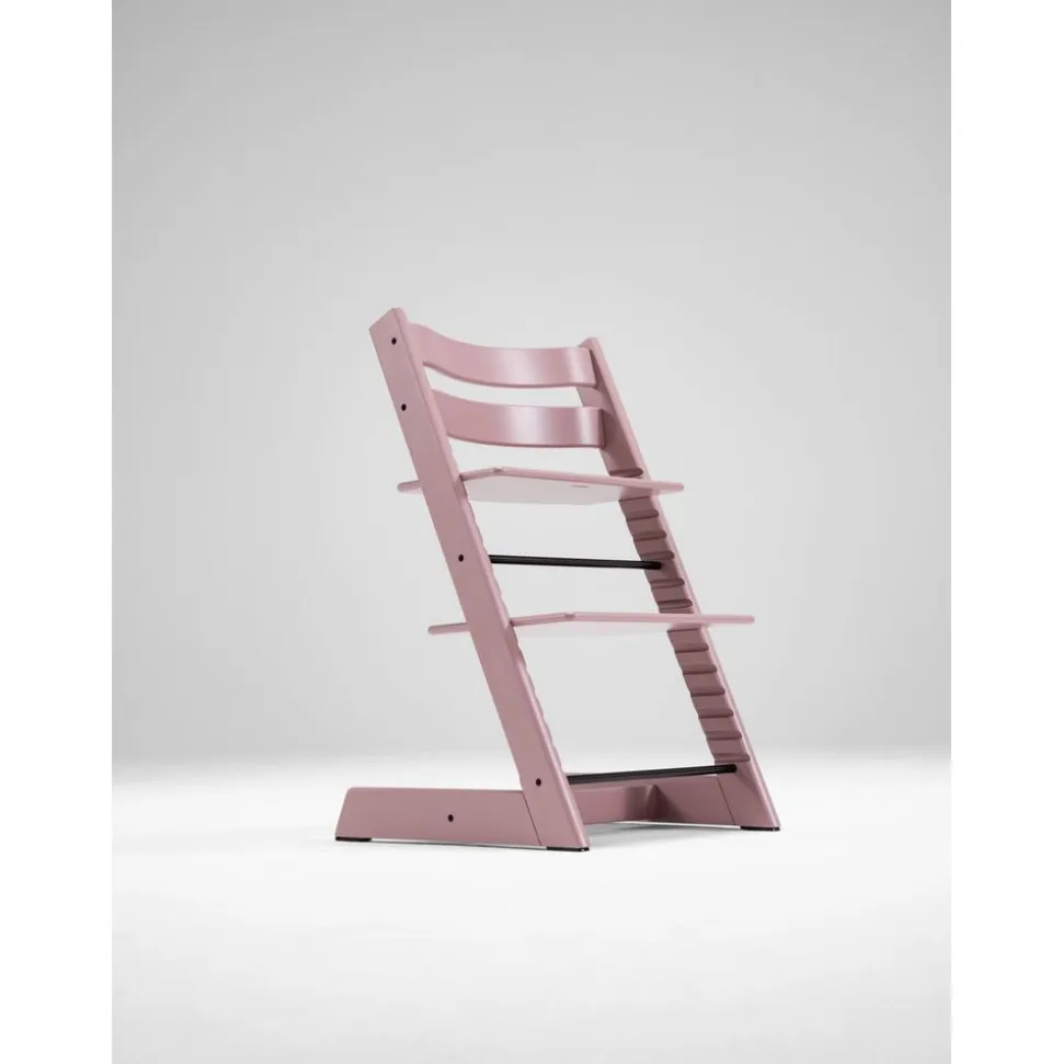 Chaise haute tripp trapp heather mauve