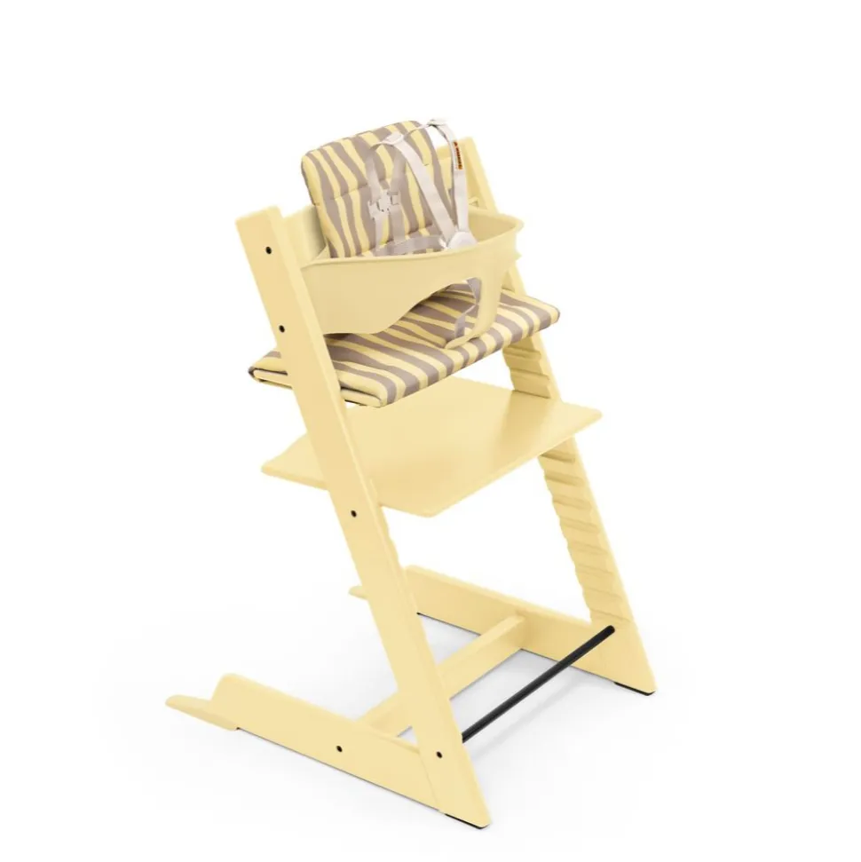 Chaise haute tripp trapp lemon yellow
