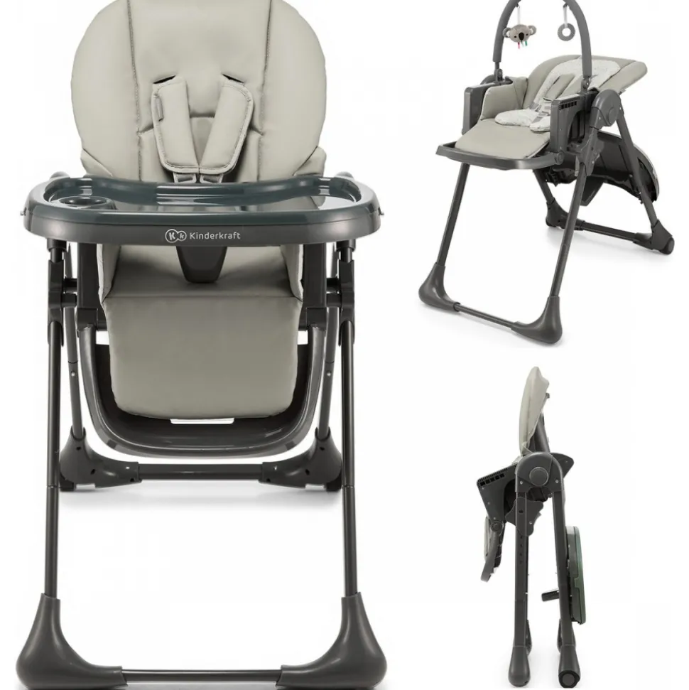 Chaise haute tummie gris