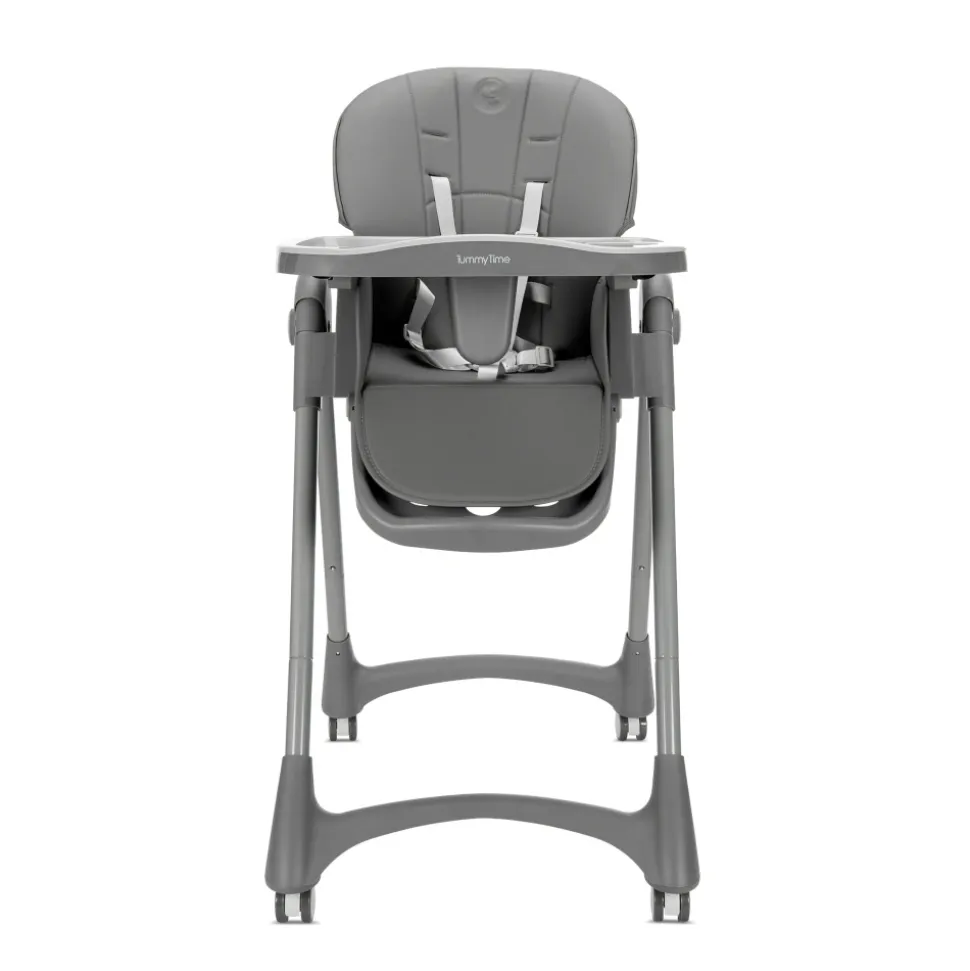 Chaise haute tummy gris