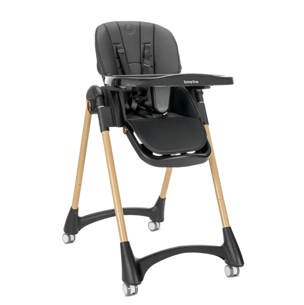 Chaise haute tummy noir