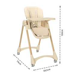 Chaise haute tummy vert