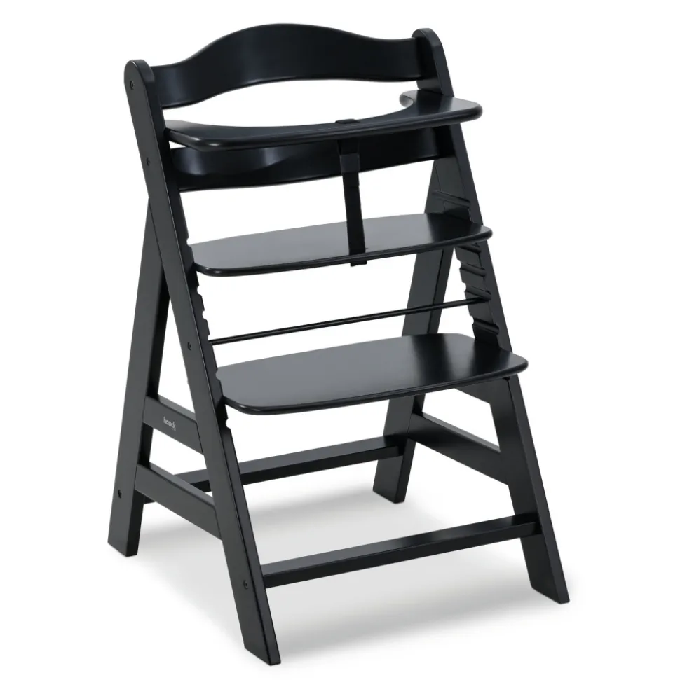Chaise haute évolutive alpha+ black