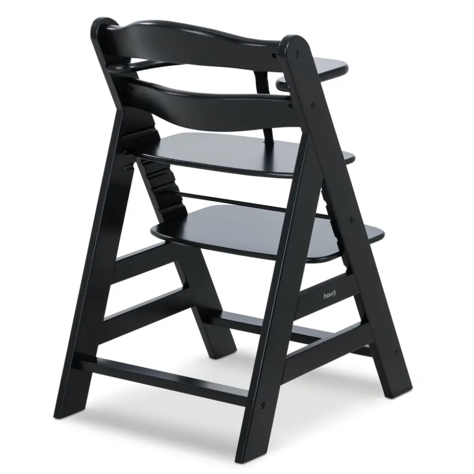 Chaise haute évolutive alpha+ black