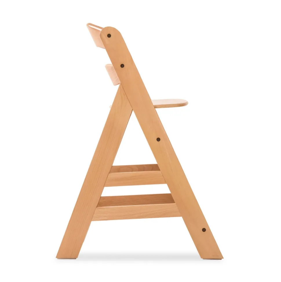 Chaise haute évolutive alpha naturel + newborn set pre grey