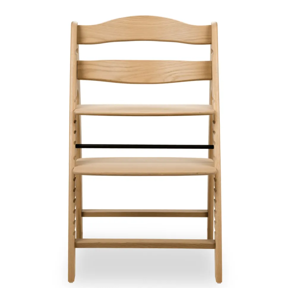 Chaise haute évolutive arketa bois naturel oak