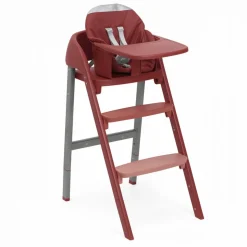 Chaise haute évolutive crescendo up colorado red re_lux