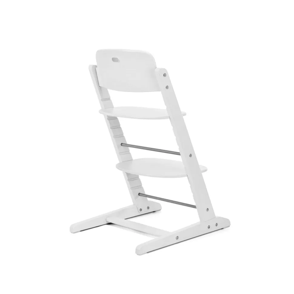 Chaise haute évolutive 3-en-1 iris all white