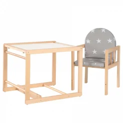 Chaise haute évolutive 2en1 little stars