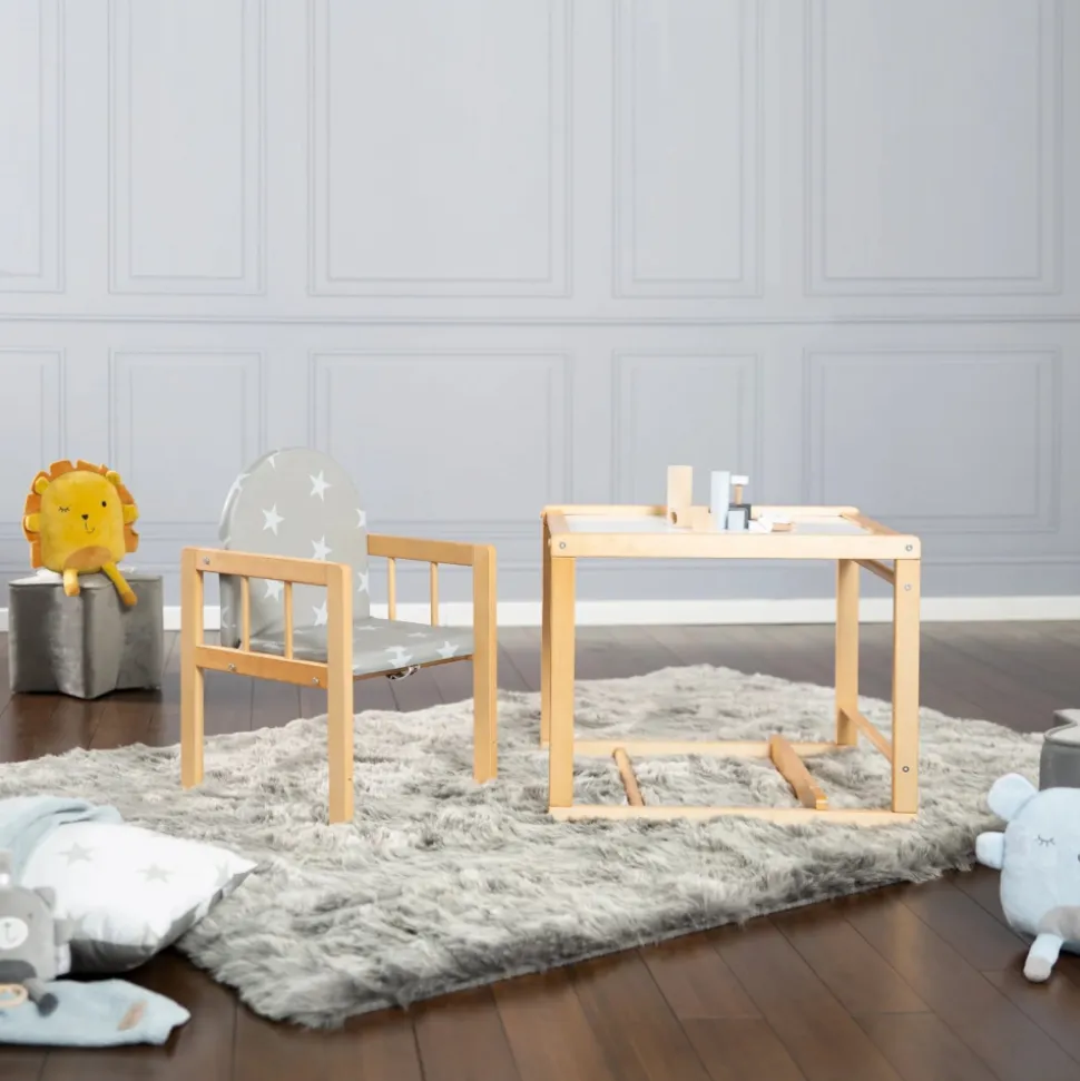 Chaise haute évolutive 2en1 little stars