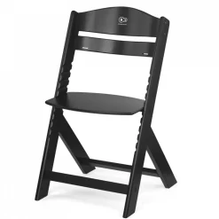 Chaise haute évolutive enock avec coussins noir