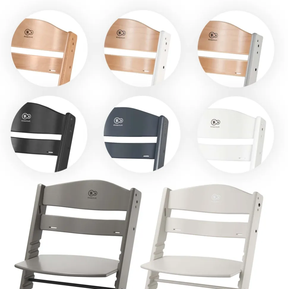 Chaise haute évolutive enock beige