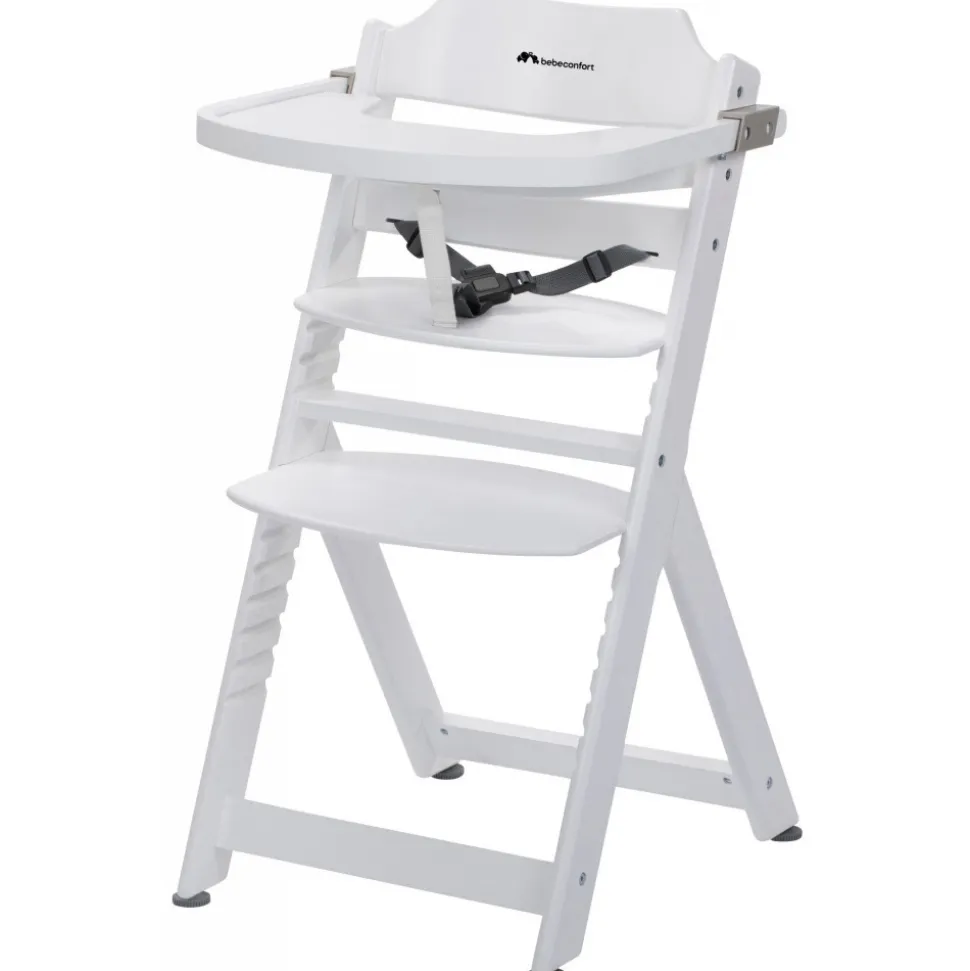 Chaise haute évolutive 2en1 timba white