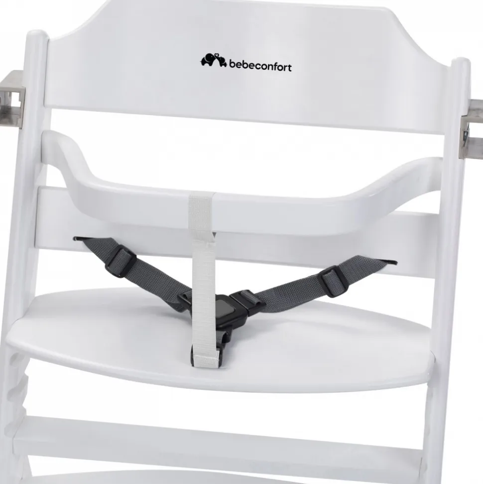 Chaise haute évolutive 2en1 timba white