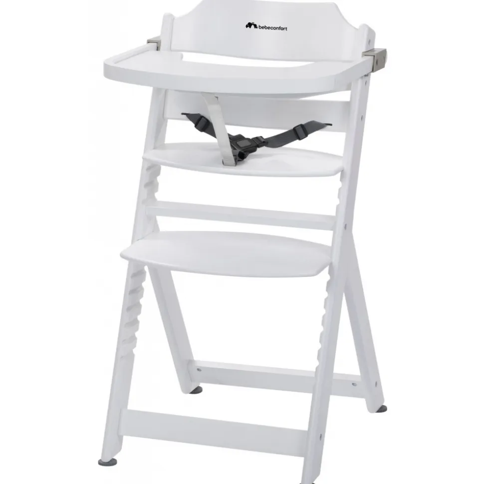 Chaise haute évolutive 2en1 timba white