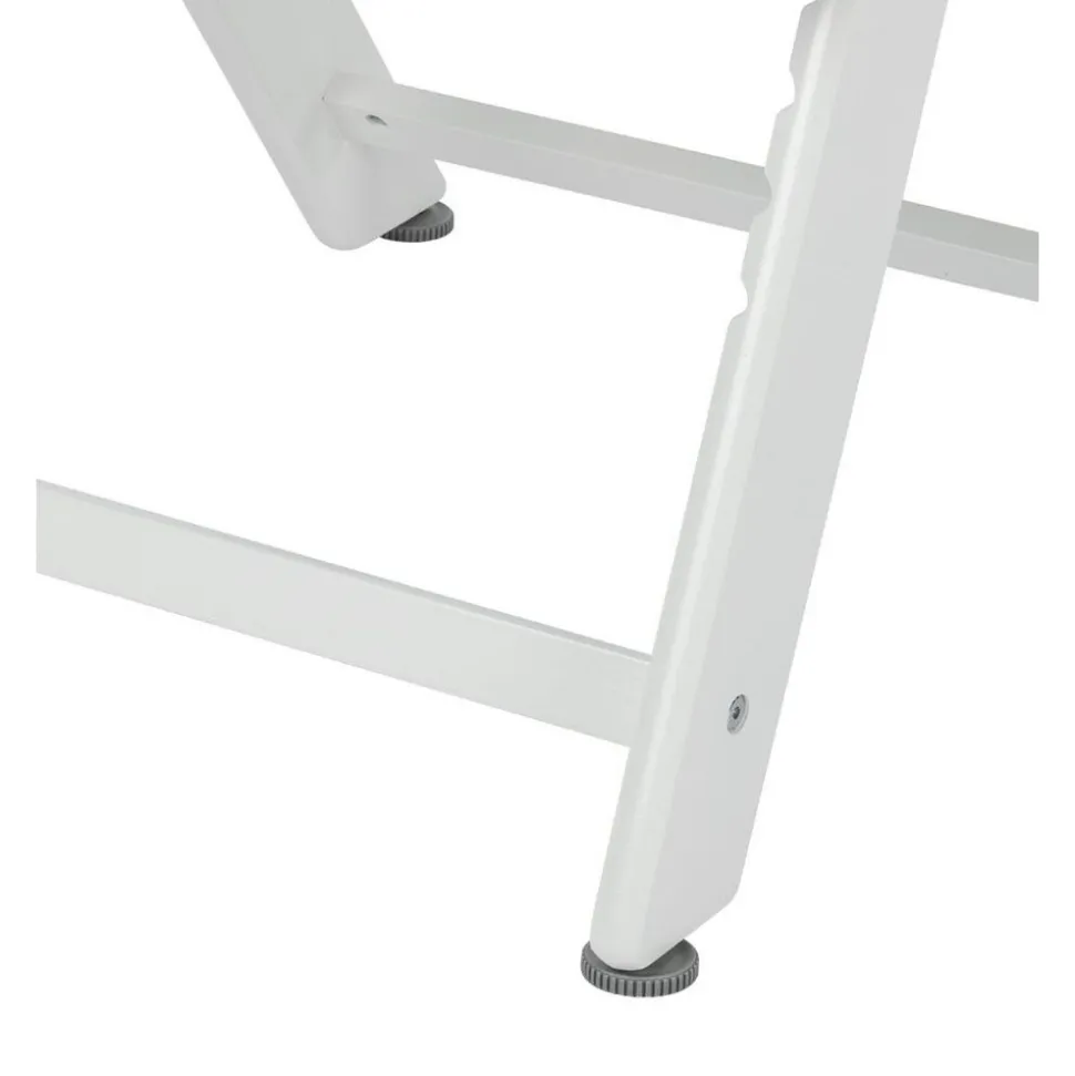 Chaise haute évolutive 2-en-1 timba 2 blanc avec coussin gris + transat tinted graphite