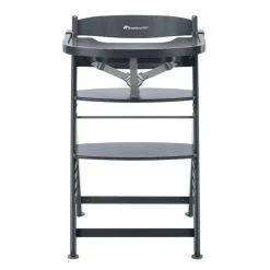 Chaise haute évolutive 2-en-1 timba 2 warm gray + transat tinted graphite