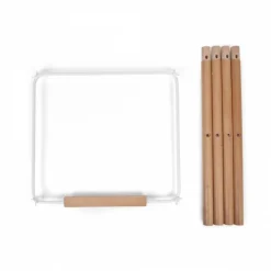 Chaise haute évolutive evolu 2 blanc + pieds longs