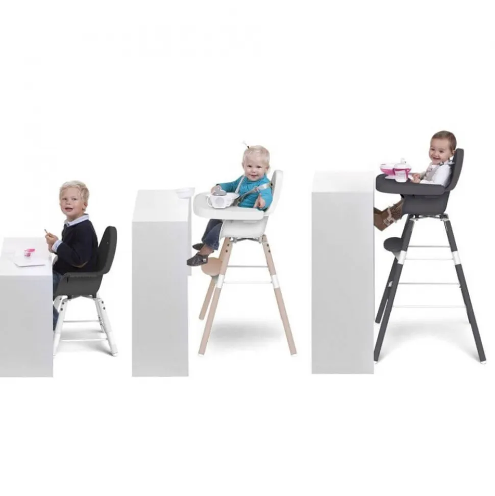 Chaise haute évolutive evolu 2 blanche