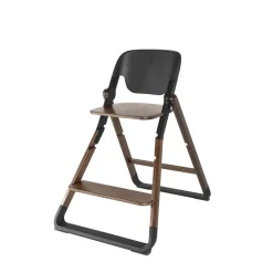 Chaise haute évolutive evolve bois foncé