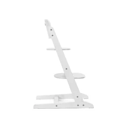 Chaise haute évolutive iris all white