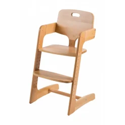 Chaise haute évolutive kid up bois massif naturel
