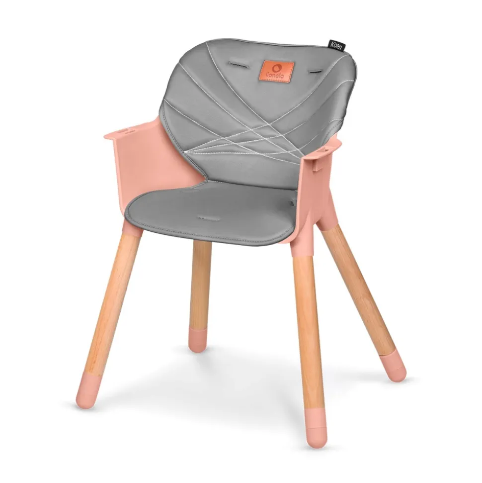 Chaise haute évolutive koen pink rose