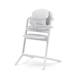 Chaise haute évolutive lemo 3en1 all white
