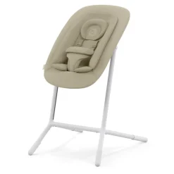 Chaise haute évolutive lemo 4en1 all white