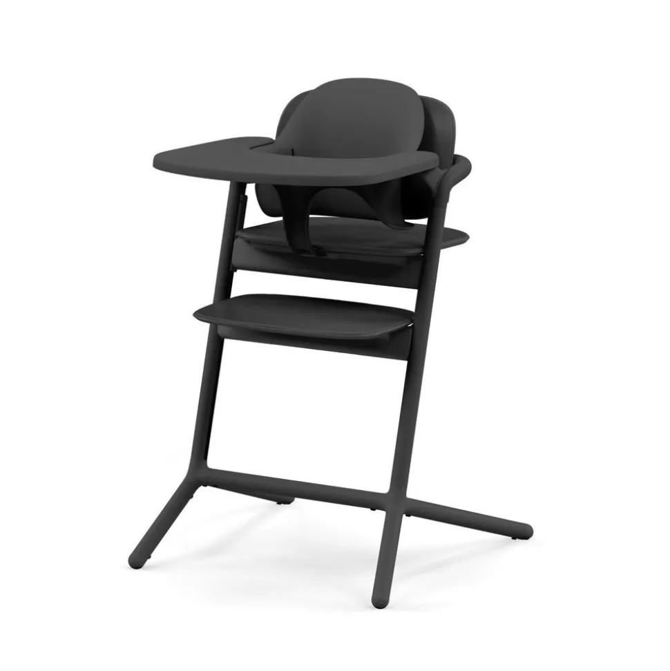 Chaise haute évolutive lemo 3en1 stunning black