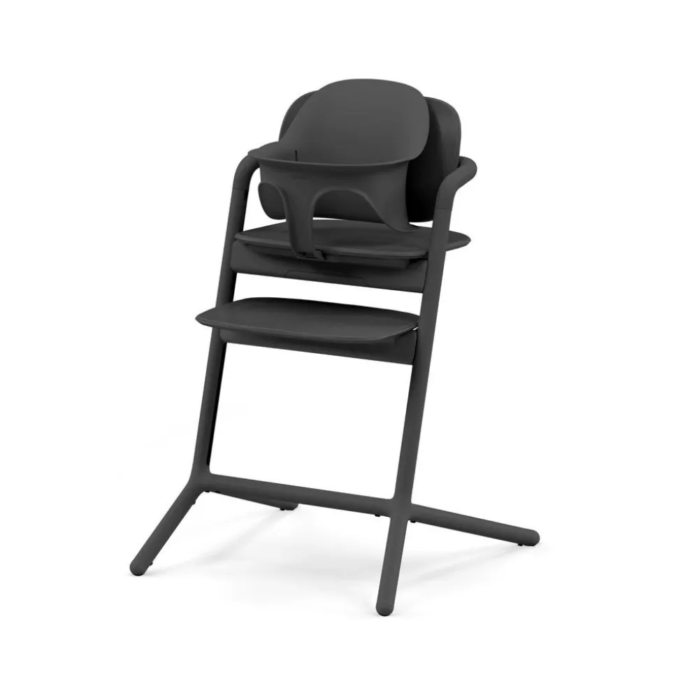 Chaise haute évolutive lemo 3en1 stunning black