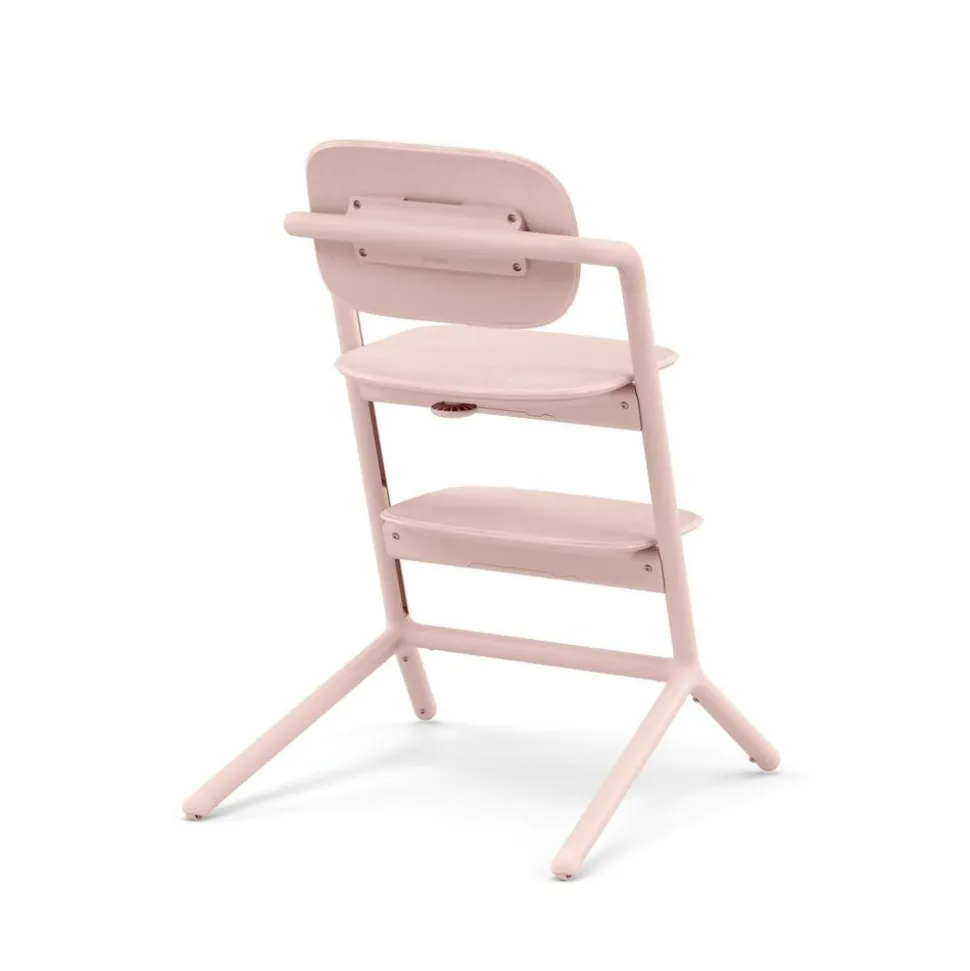 Chaise haute évolutive lemo 3en1 pearl pink