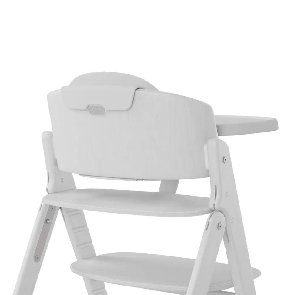 Chaise haute évolutive pliante click & fold 3en1 all white