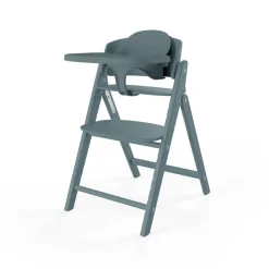 Chaise haute évolutive pliante click & fold 4en1 stone blue