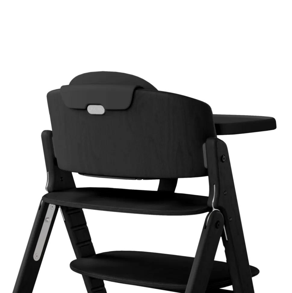 Chaise haute évolutive pliante click & fold 3en1 stunning black