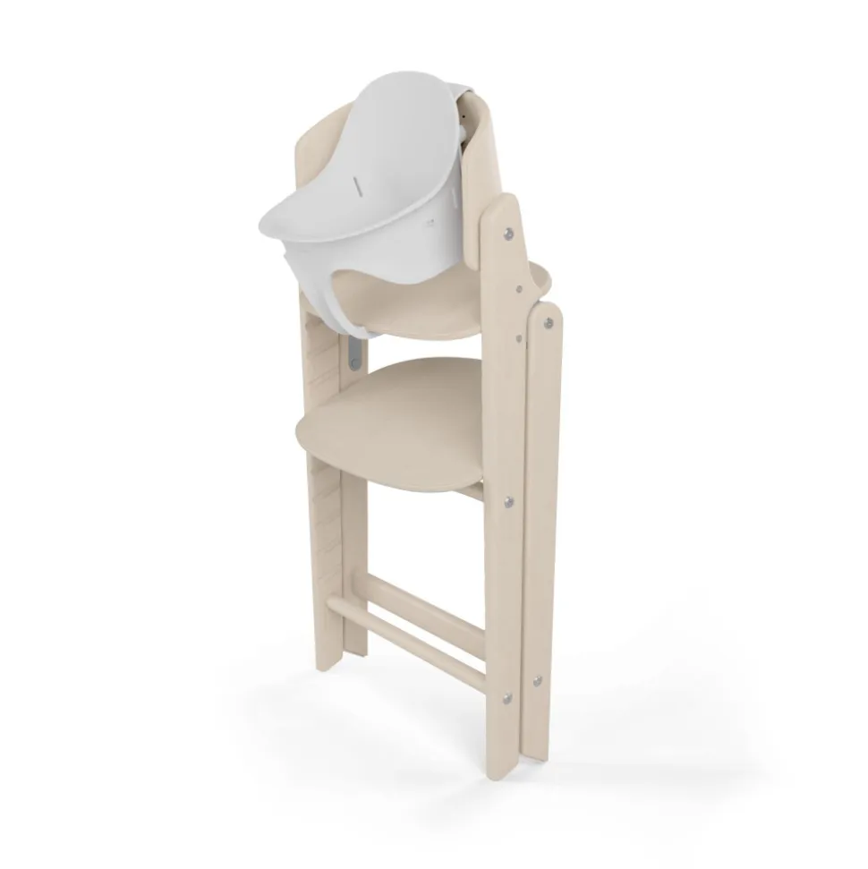 Chaise haute évolutive pliante click & fold 3en1 all natural