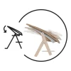 Chaise haute évolutive pliante click & fold 4en1 all natural