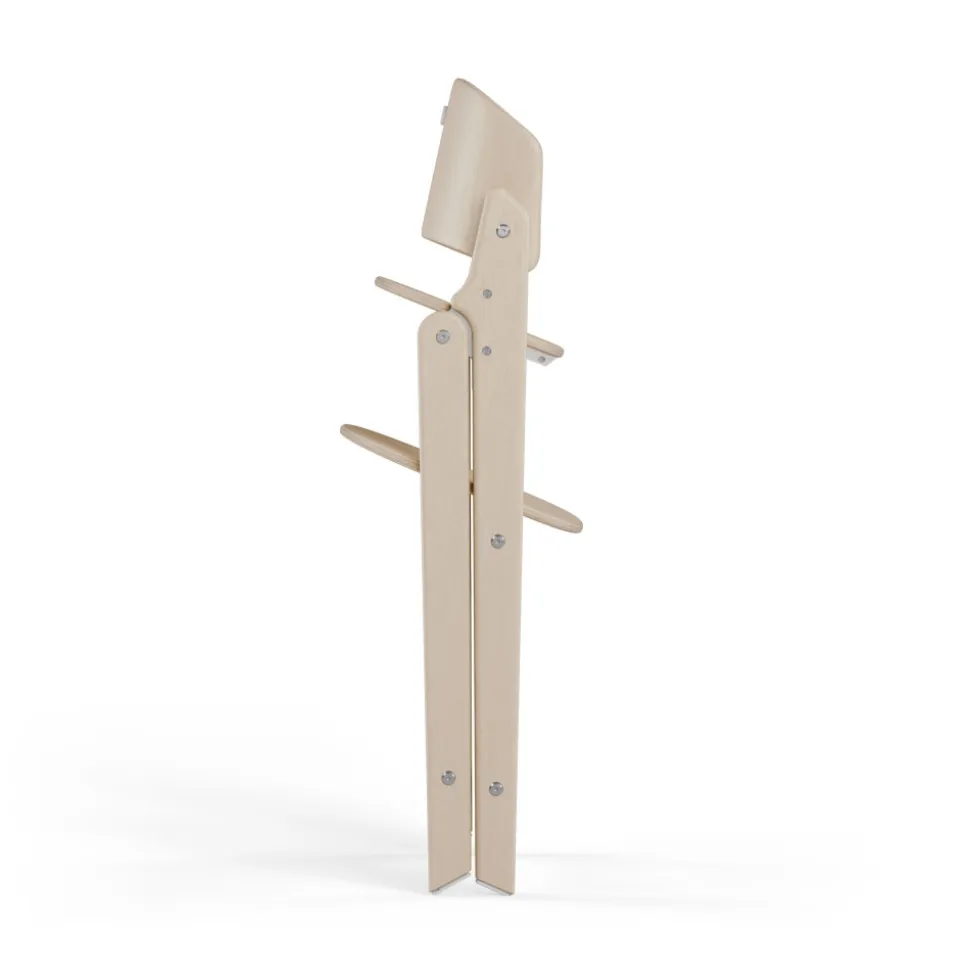 Chaise haute évolutive pliante click & fold 4en1 all natural