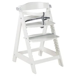 Chaise haute évolutive sit up click & fun bois blanc