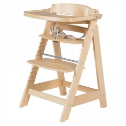 Chaise haute évolutive sit up fun bois naturel