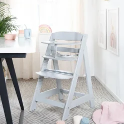 Chaise haute évolutive sit up flex bois gris