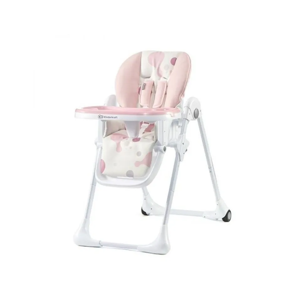 Chaise haute évolutive yummy pink