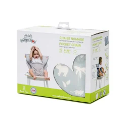 Chaise nomade bébé green tropic