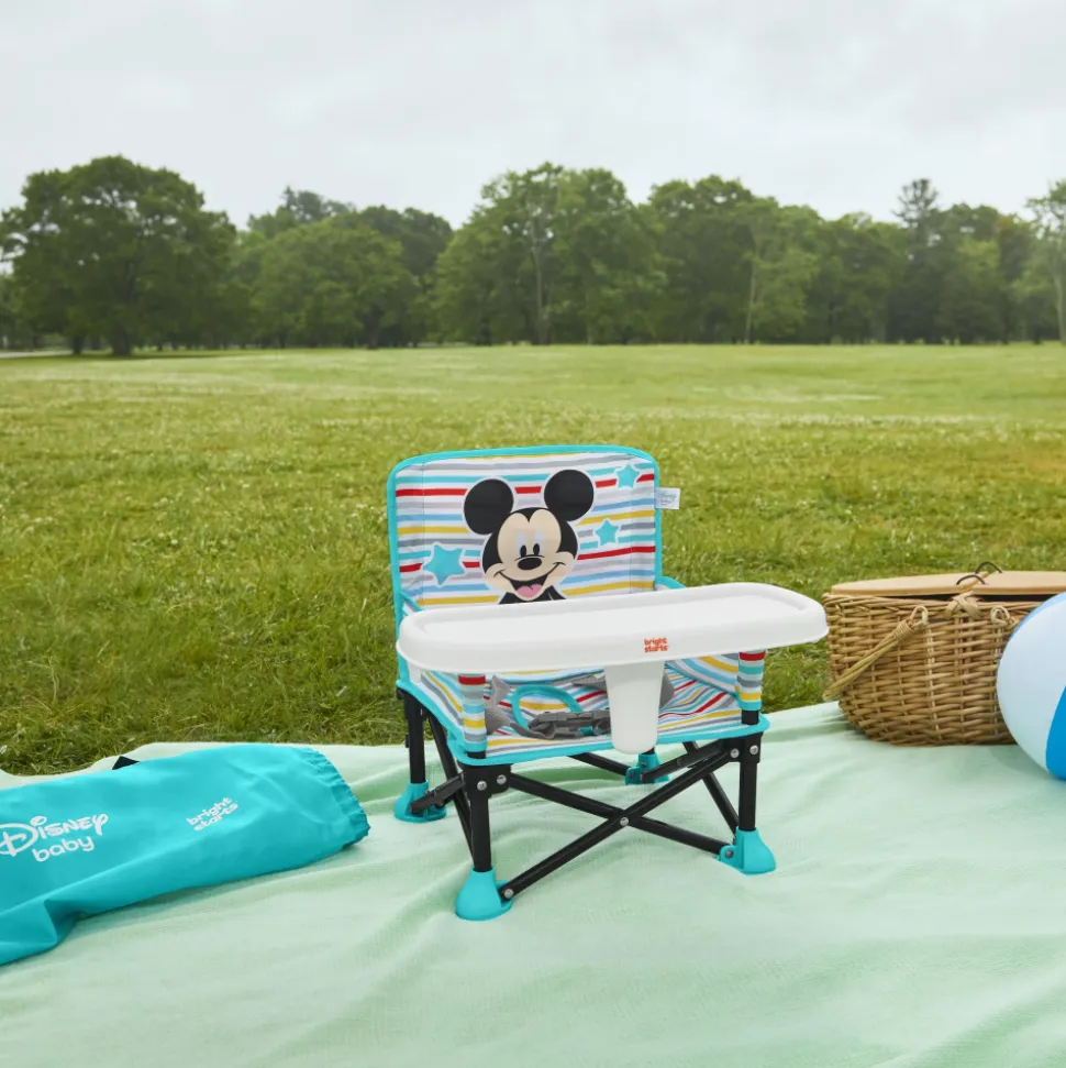 Chaise pliable bébé mickey mouse disney